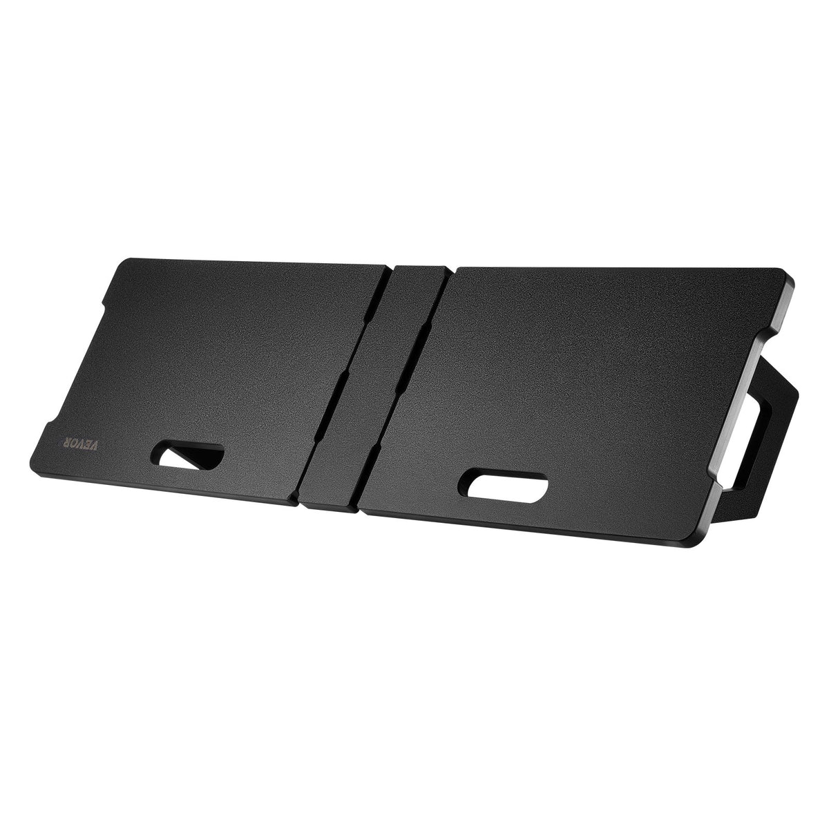 VEVOR Soccer Rebounder Board, 45"X13" Portable Soccer Wall with 2 Angles Rebound, Foldable HDPE Kickback Rebound Board, Soccer Training Equipment for Kids and Adults, Passing & Shooting Practice