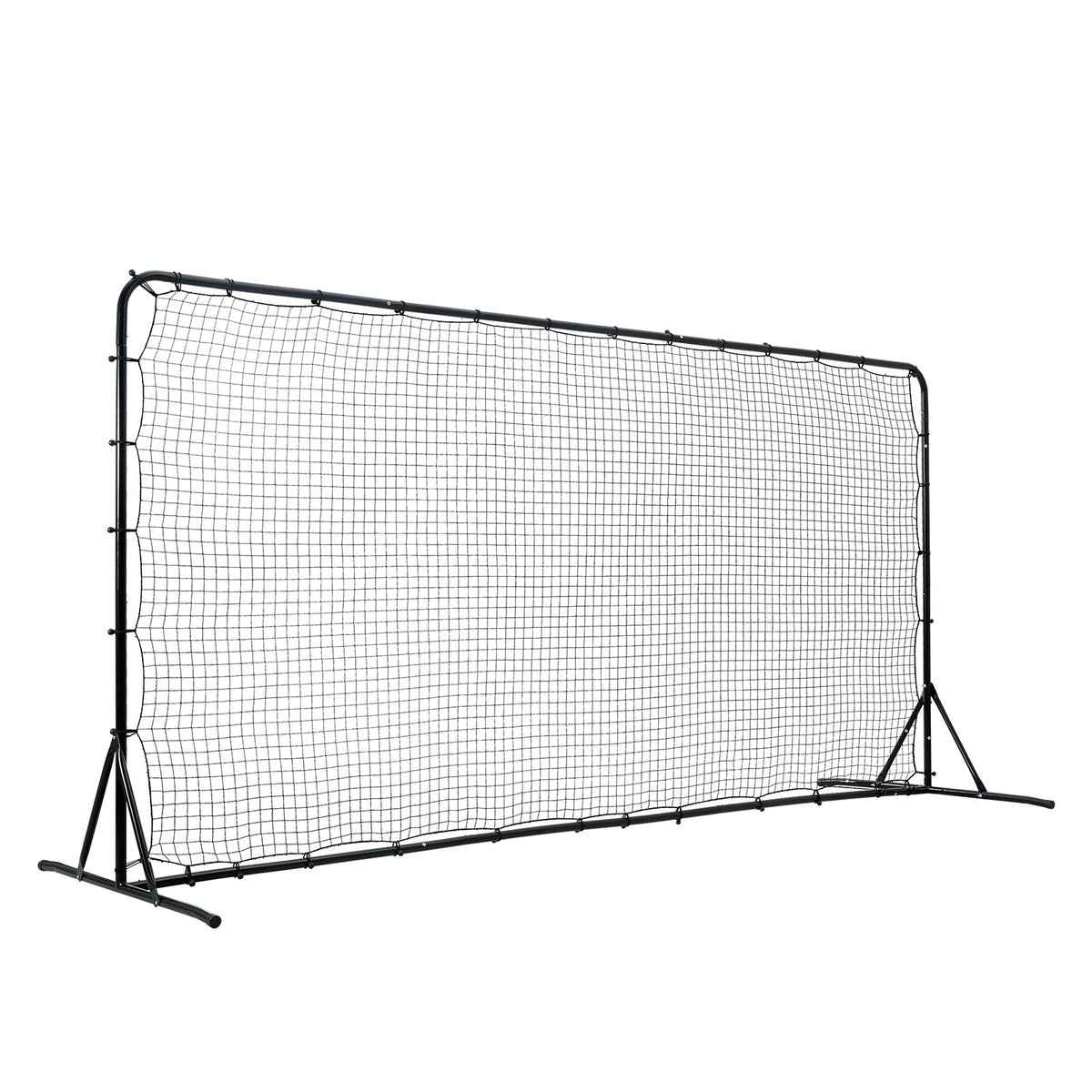 VEVOR Soccer Rebounder Net, 12x6FT Iron Soccer Training Equipment, Sports Football Training Gift with Portable Bag, Volleyball Rebounder Wall Perfect for Backyard Practicing, Solo Training, Passing
