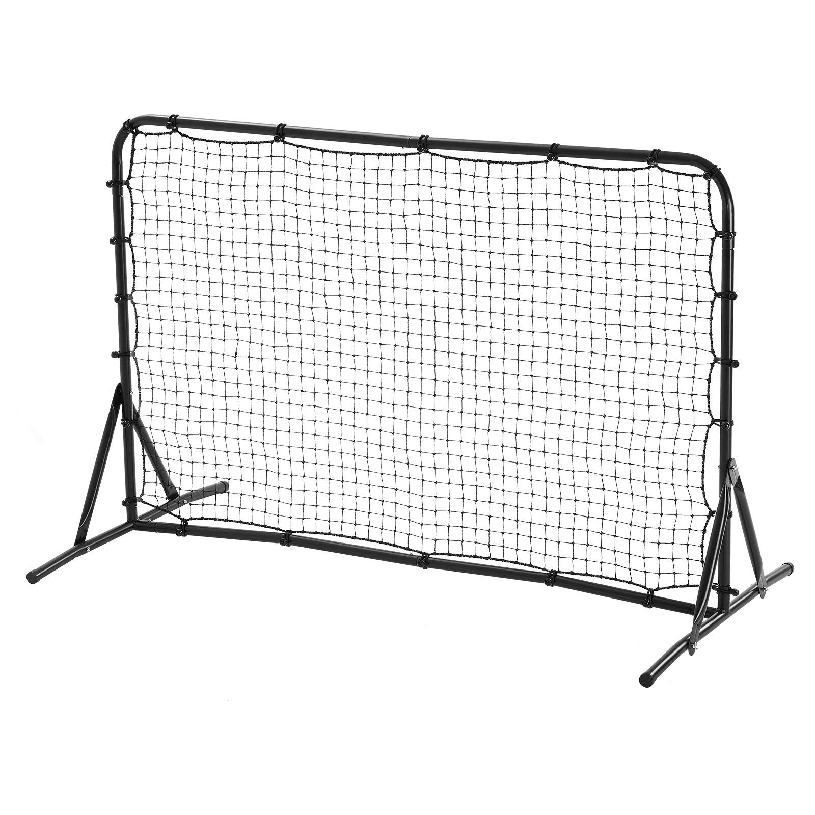 VEVOR 6x4FT Soccer Rebound Trainer Soccer Training Equipment Double-Sided Net