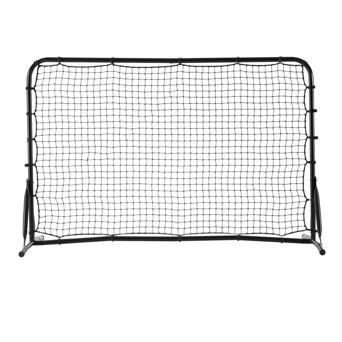 VEVOR 6x4FT Soccer Rebound Trainer Soccer Training Equipment Double-Sided Net