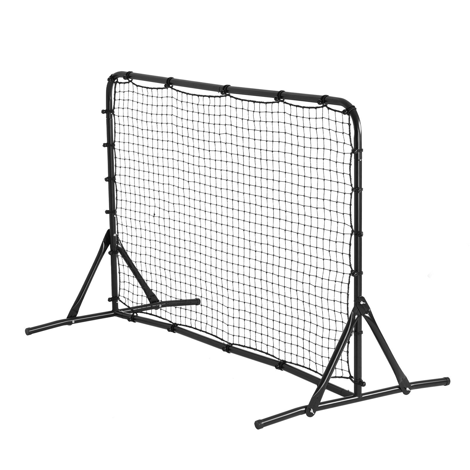 VEVOR 6x4FT Soccer Rebound Trainer Soccer Training Equipment Double-Sided Net