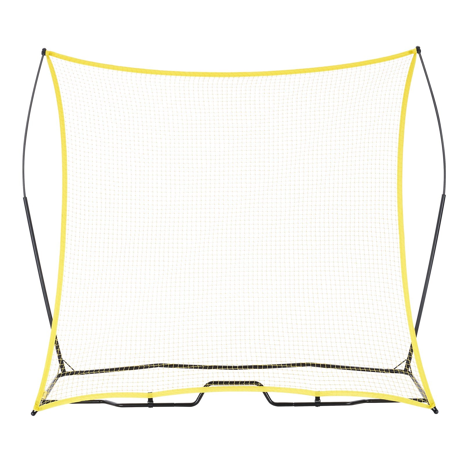 VEVOR 7x7FT Soccer Rebounder Portable Soccer Trainer Net with Portable Bag
