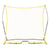 VEVOR 7x7FT Soccer Rebounder Portable Soccer Trainer Net with Portable Bag