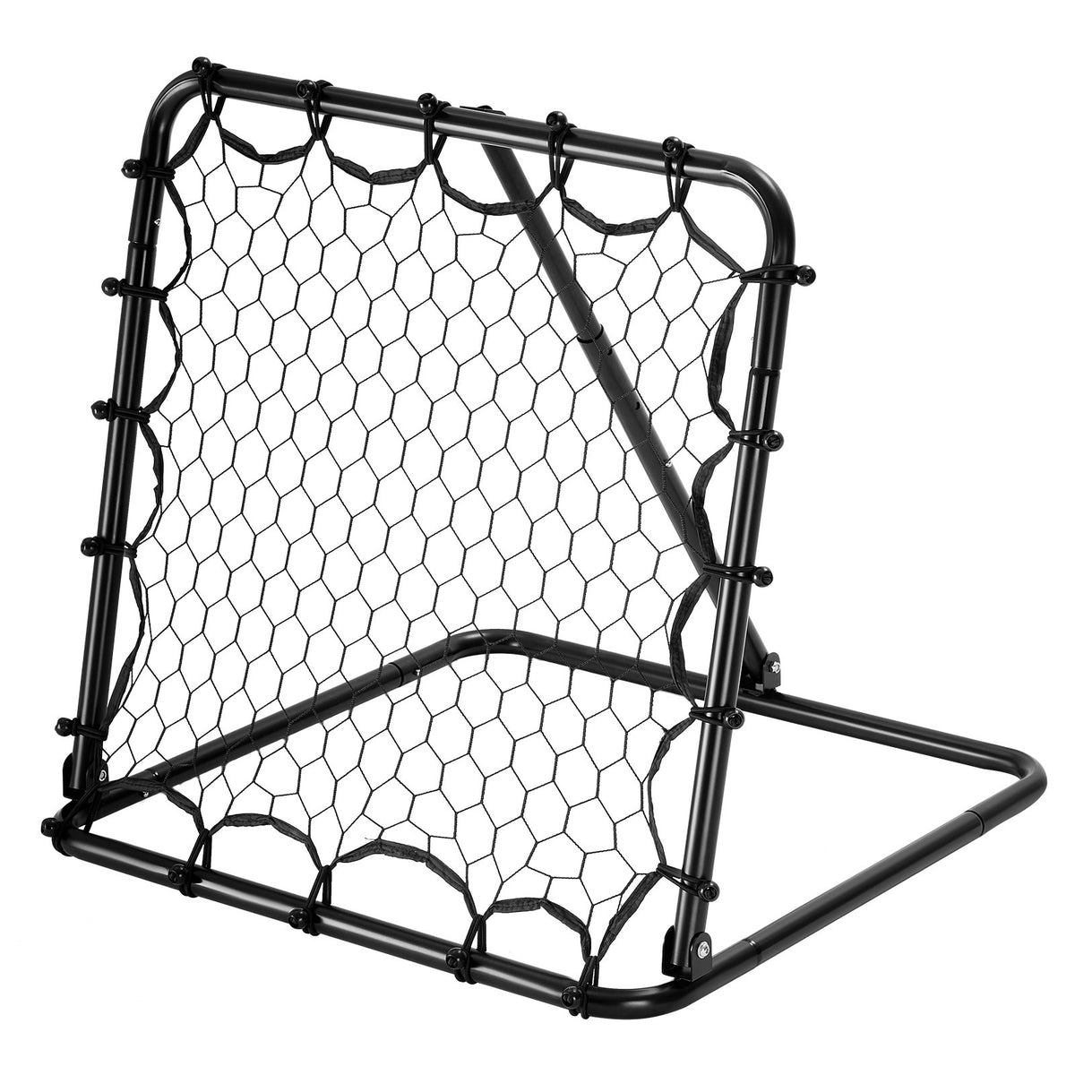 VEVOR 34&quot;x34&quot; Soccer Rebounder Net Kick-Back Portable Football Training Gifts