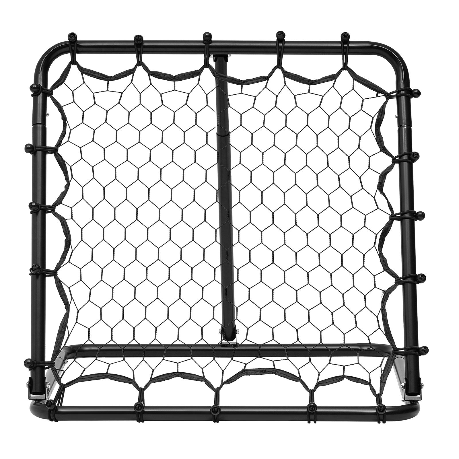 VEVOR 34"x34" Soccer Rebounder Net Kick-Back Portable Football Training Gifts