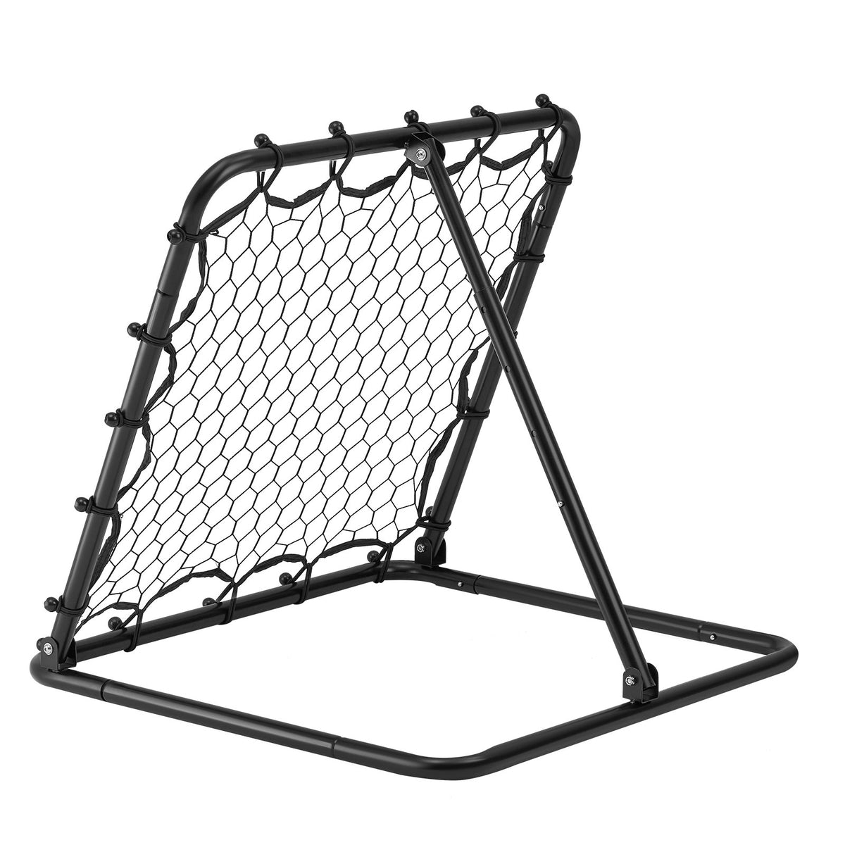 VEVOR 34"x34" Soccer Rebounder Net Kick-Back Portable Football Training Gifts