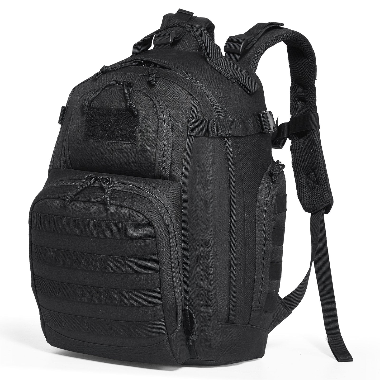 VEVOR Tactical Backpack 25L Military Backpack with Molle Mode & Sponge Pad Black