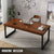 VEVOR 72 x 60 cm Dining Table Legs Office Table Legs Set of 2 Steel Table Legs Computer Desk Legs Steel Bench Legs Country Style Table Legs DIY Furniture Legs