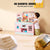 VEVOR Kitchen Playset Kids Pretend Cooking Play Toy 24 Piece Accessories Pink