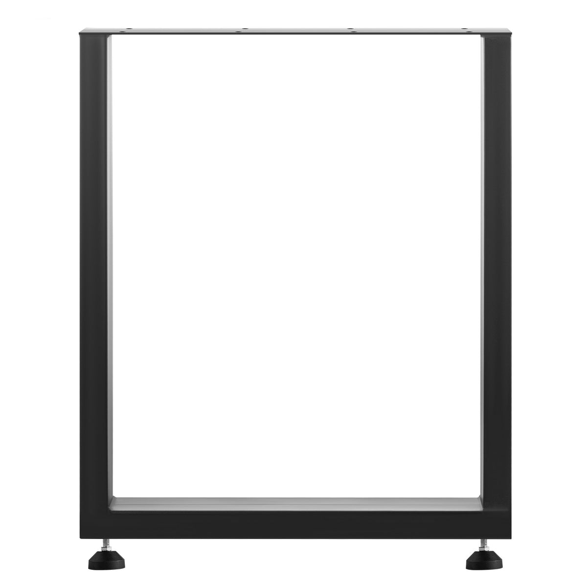 VEVOR Black Table Legs Frame Metal Dining Table Desk 600X720MM