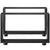 VEVOR Black Metal Table Legs Set of 2 Steel Table Legs 800x720 MM Dining Table Legs Office Table Legs Computer Desk Legs Steel Bench Legs Country Style Table Legs DIY Furniture Legs