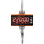 VEVOR Digital Crane Scale, 2200 lbs/1000 kg, Industrial Heavy Duty Hanging Scale with Remote Control, Cast Aluminum Case & LED Screen, High Precision for Construction, Factory, Farm, Hunting (Orange)