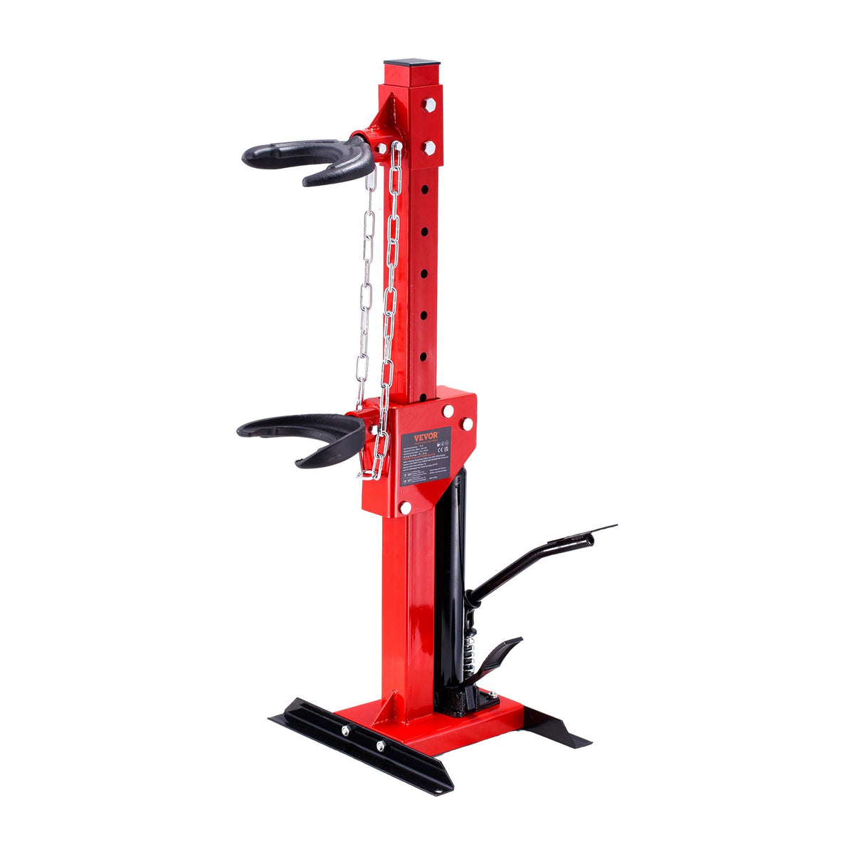 VEVOR Strut Spring Compressor, 4.5 Ton/9920 LBS Hydraulic Jack Capacity, 1 Ton Rated Compression Force, Auto Strut Coil Spring Compressor Tool, Hydraulic Spring Compressor for Strut Spring Removing