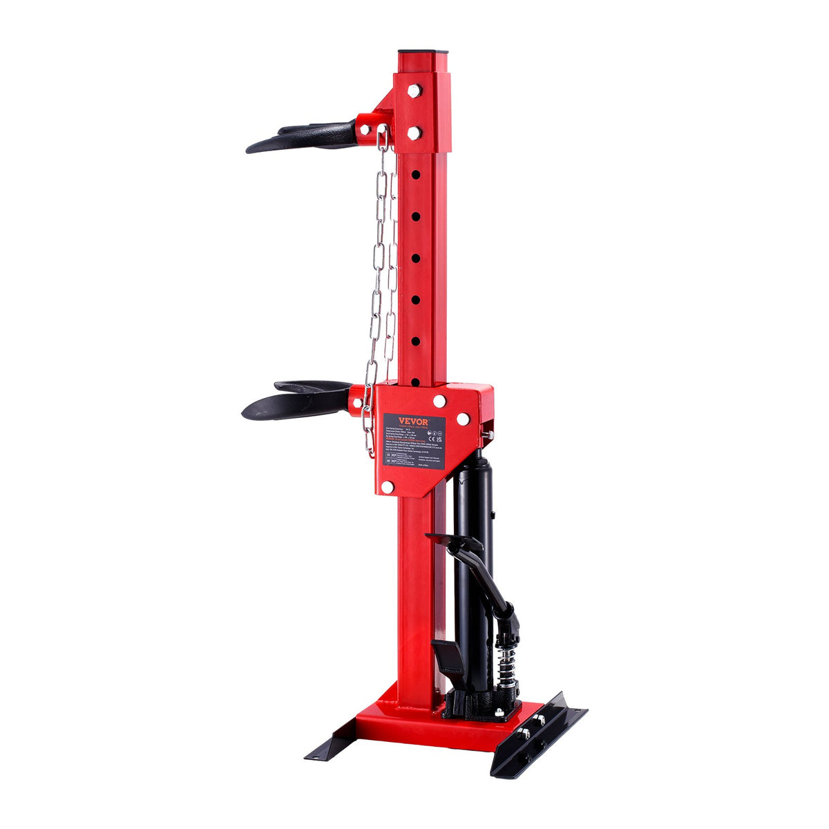 VEVOR Strut Spring Compressor, 4.5 Ton/9920 LBS Hydraulic Jack Capacity, 1 Ton Rated Compression Force, Auto Strut Coil Spring Compressor Tool, Hydraulic Spring Compressor for Strut Spring Removing
