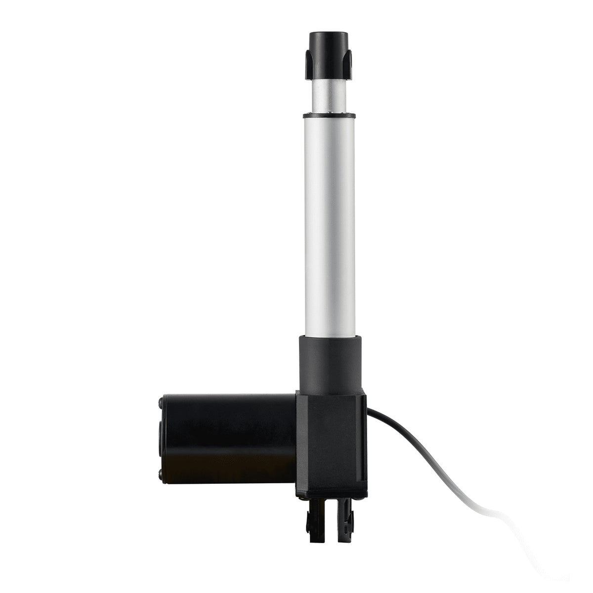 Linear Actuator 12V, 6 Inch Heavy Duty 1320lbs/6000N Linear Actuator, 0.19"/s Linear Motion Actuator with Mounting Bracket &amp; IP44 Protection for Electric Door Industrial Machinery Vessels Cargo
