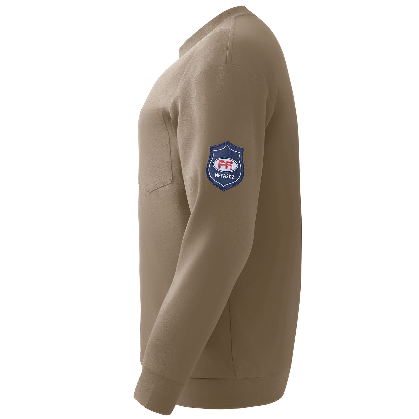 VEVOR FR Shirts, Flame Resistant Long Sleeve Clothing Lightweight 7 oz Breathable Cotton, Men's Fire Retardant Work Shirt with Pre-shrink Treatment & Pocket, for Welders,Electricians,Gray L