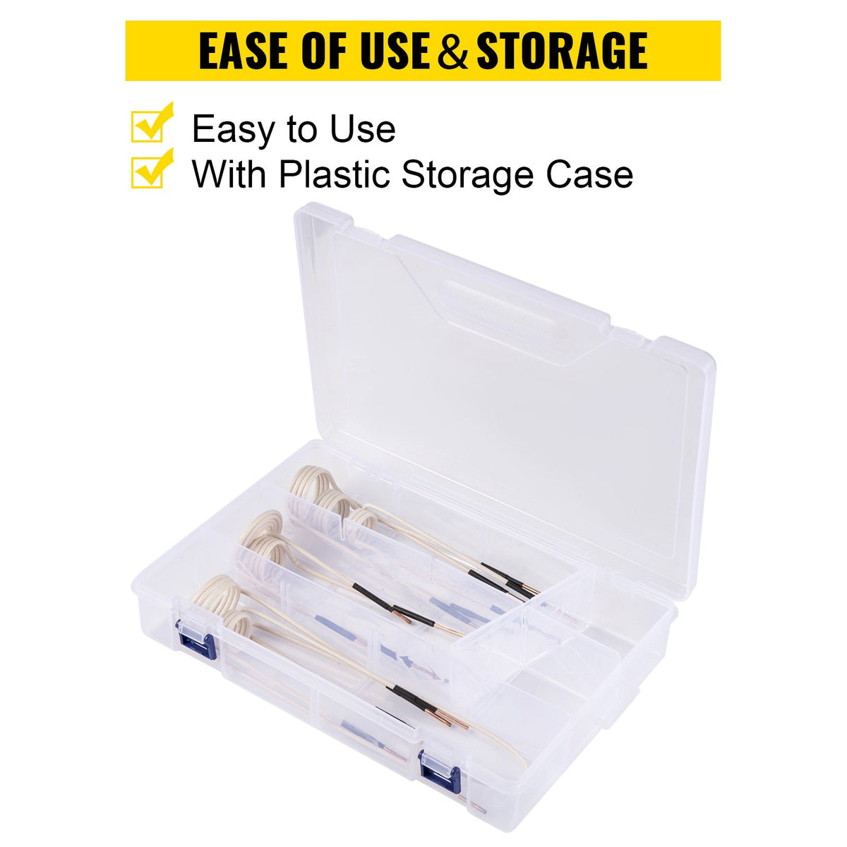 VEVOR Induction Heater Coil Kit Induction Coils 8PCS For Removing Rusty Bolts