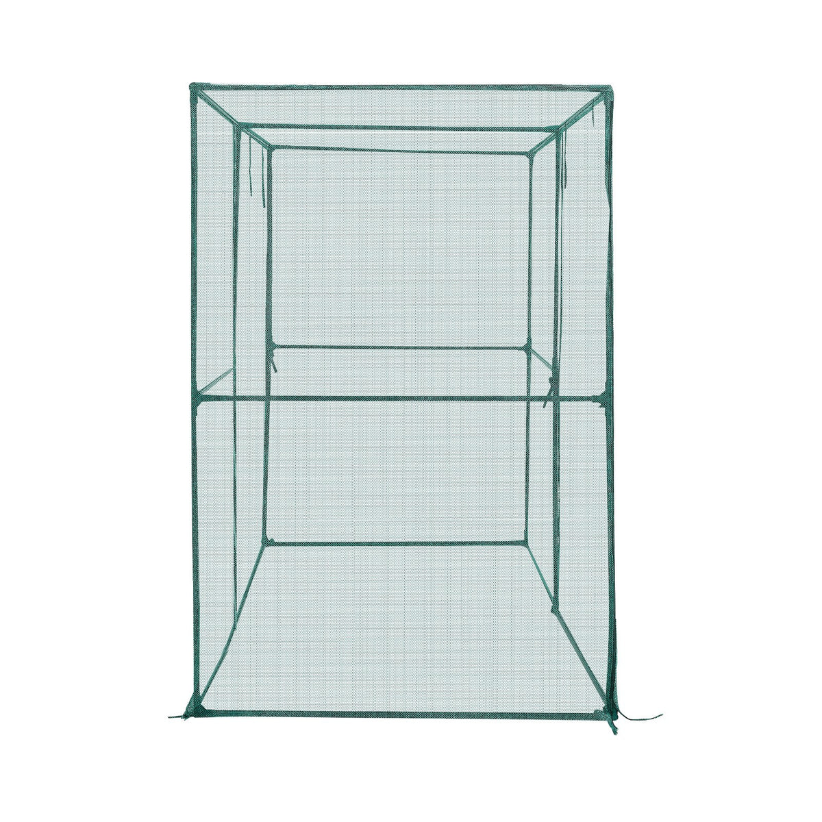 VEVOR Crop Cage, 2.39 x 1.2 x 1.8 m Plant Protection Tent with Zippered Door, Wind-Resistant Tall Crop Cage, Easy to Install, Outdoor Raised Bed Cover, Tomato Plant Netting for Garden Patio Lawn