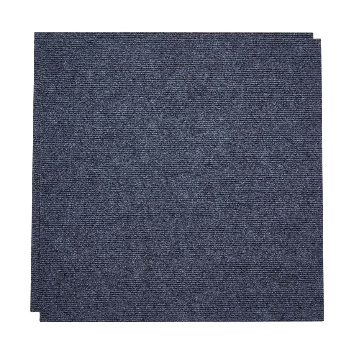 Carpet Tiles 610x610 mm, 15 Pack Peel and Stick Carpet Square Rug, Self Adhesive Commercial Floor Soft Padded for Seamless Cover 5.6㎡, Easy DIY Replacement for Living Room Office, Gray