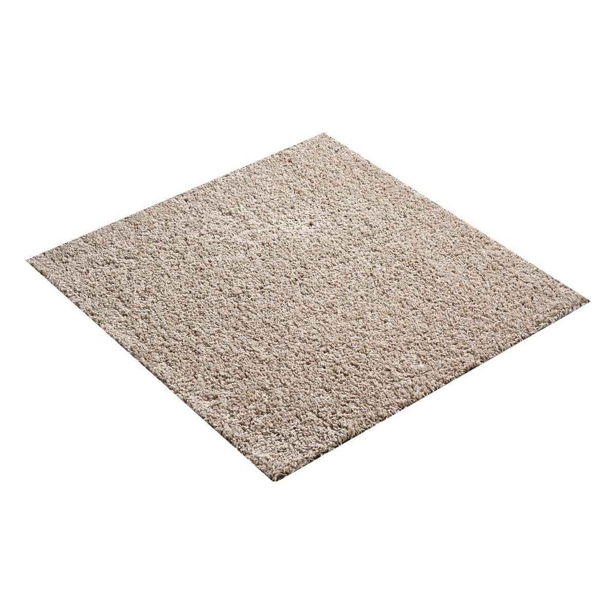 VEVOR Carpet Tiles 457x457 mm, 10 Pack Carpet Square Rug Detachable &amp; Damage-free, Self Adhesive Home Floor Soft Plush Padded for 2.1㎡ Coverage, Easy DIY for Living Room &amp; Bedroom, Light Brown