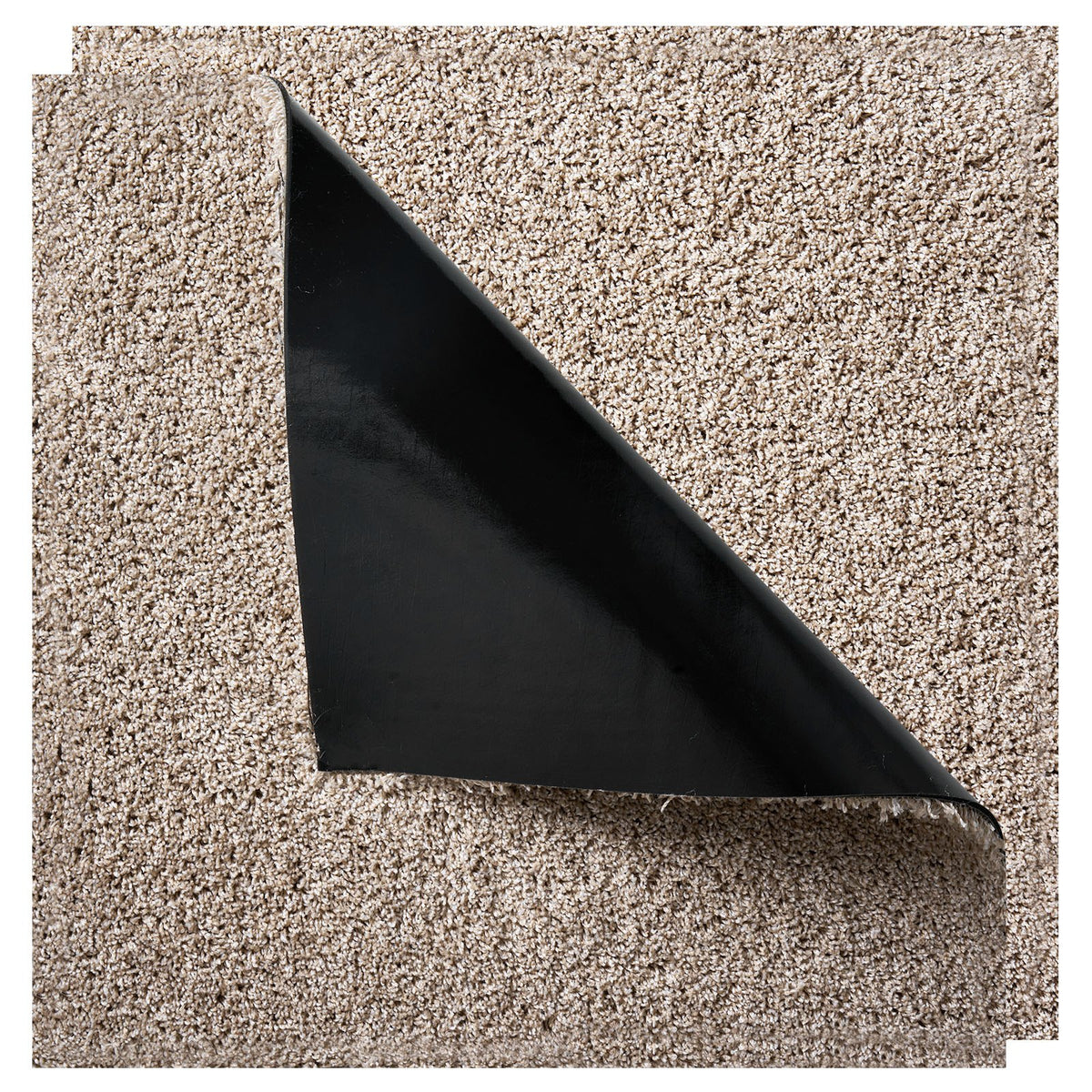 VEVOR Carpet Tiles 457x457 mm, 10 Pack Carpet Square Rug Detachable & Damage-free, Self Adhesive Home Floor Soft Plush Padded for 2.1㎡ Coverage, Easy DIY for Living Room & Bedroom, Light Brown