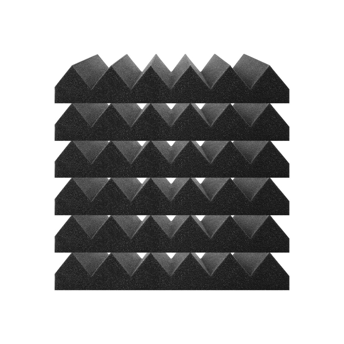 VEVOR Acoustic Foam Panels 24 Pack 12 x 12 x 2 in Adhesive for Wall Ceiling