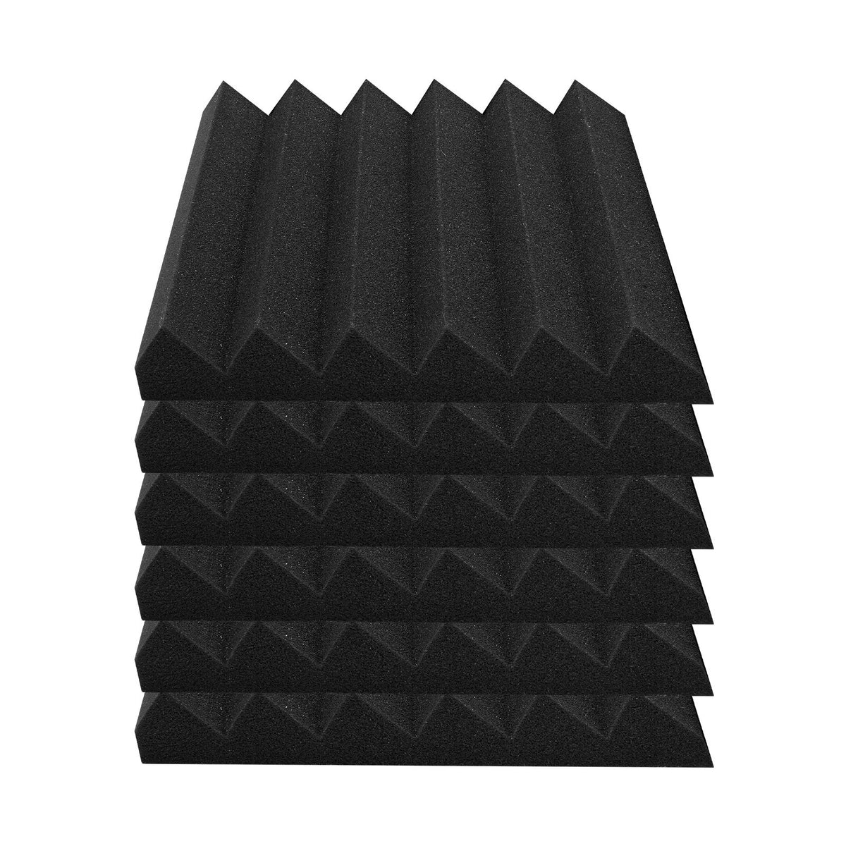 VEVOR Acoustic Foam Panels 24 Pack 12 x 12 x 2 in Adhesive for Wall Ceiling