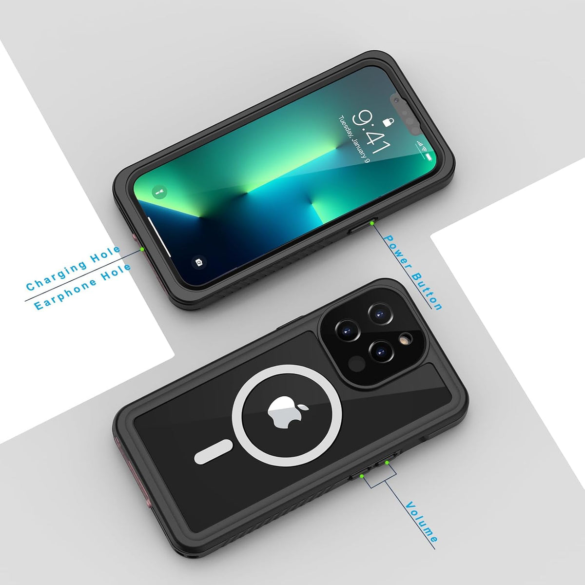 iPhone 13 Pro Max Waterproof Case