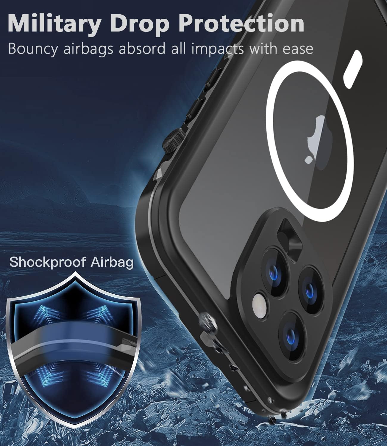 iPhone 14 Pro Max Waterproof Case