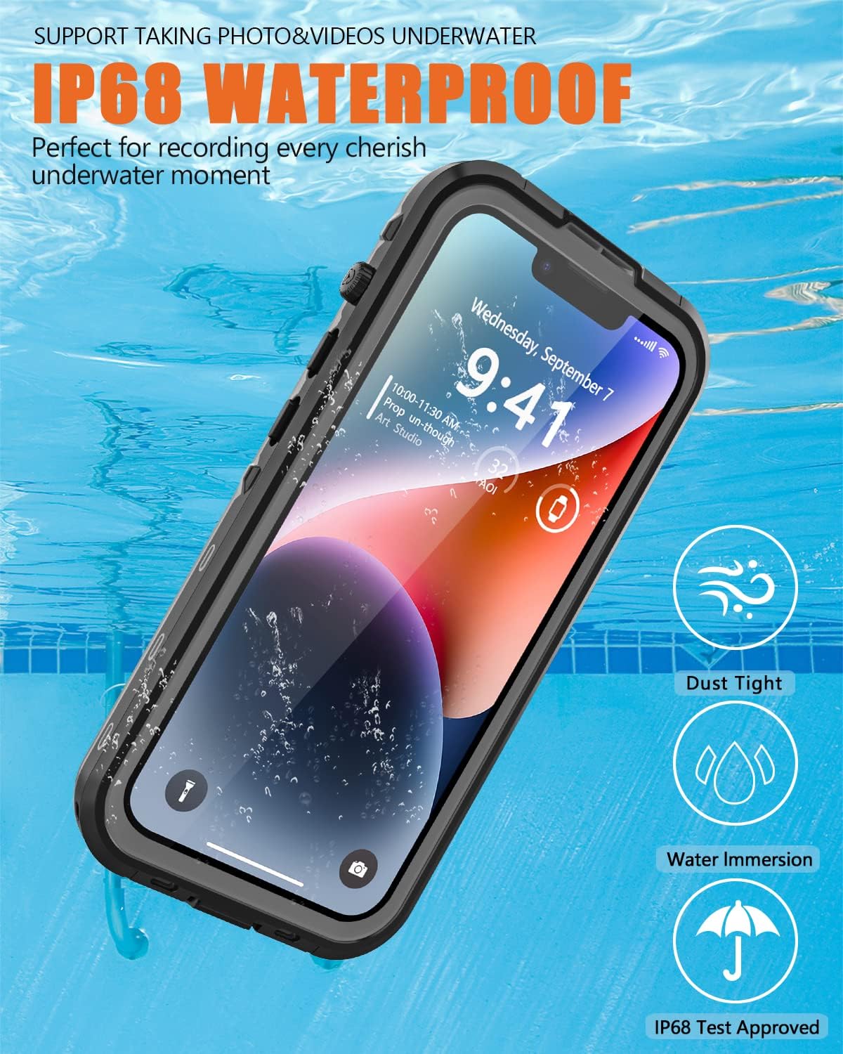 iPhone 14 Plus Waterproof Case