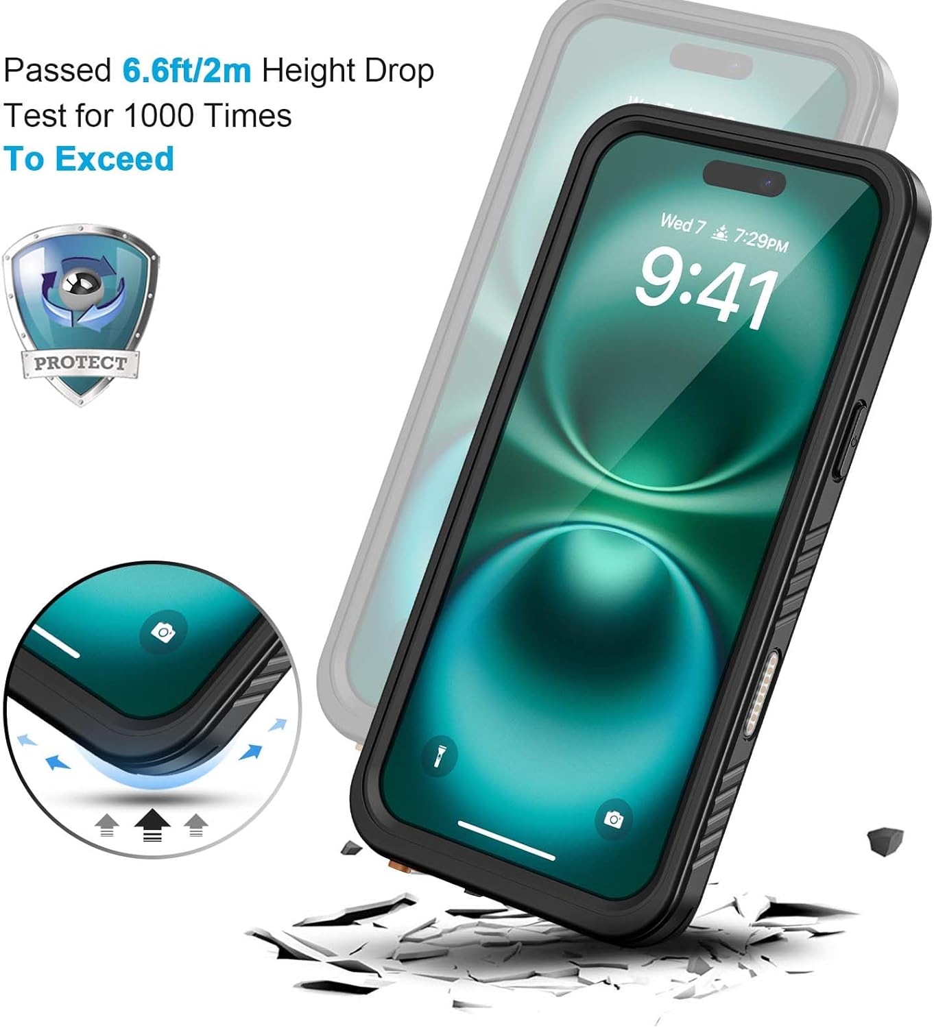 iPhone 16 Pro Waterproof Case