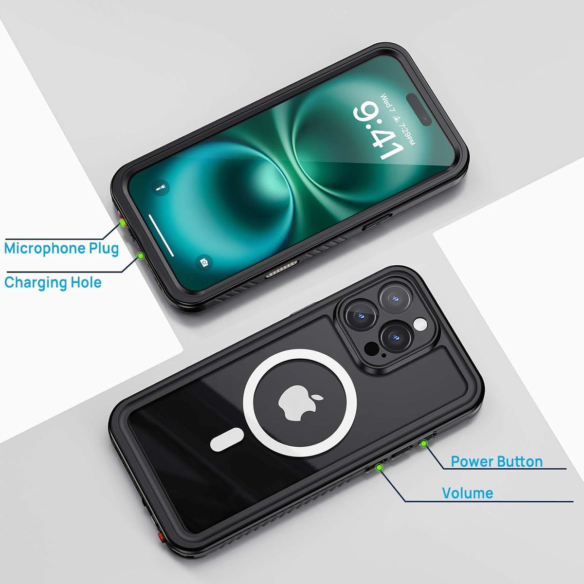 iPhone 16 Pro Waterproof Case