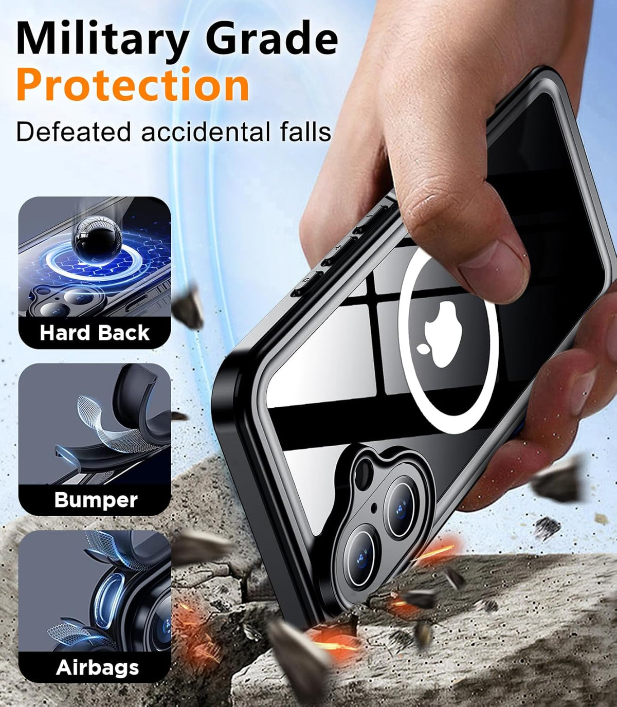 iPhone 16 Plus Waterproof Case