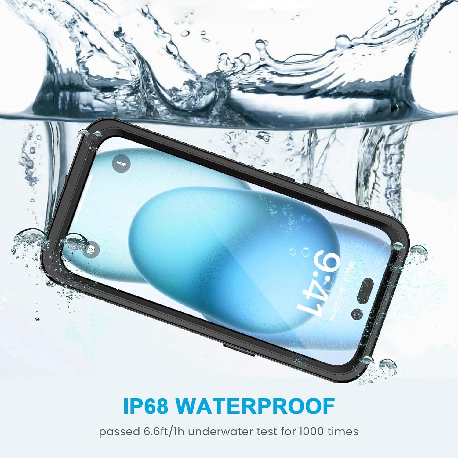 iPhone 15 Waterproof Shockproof Case