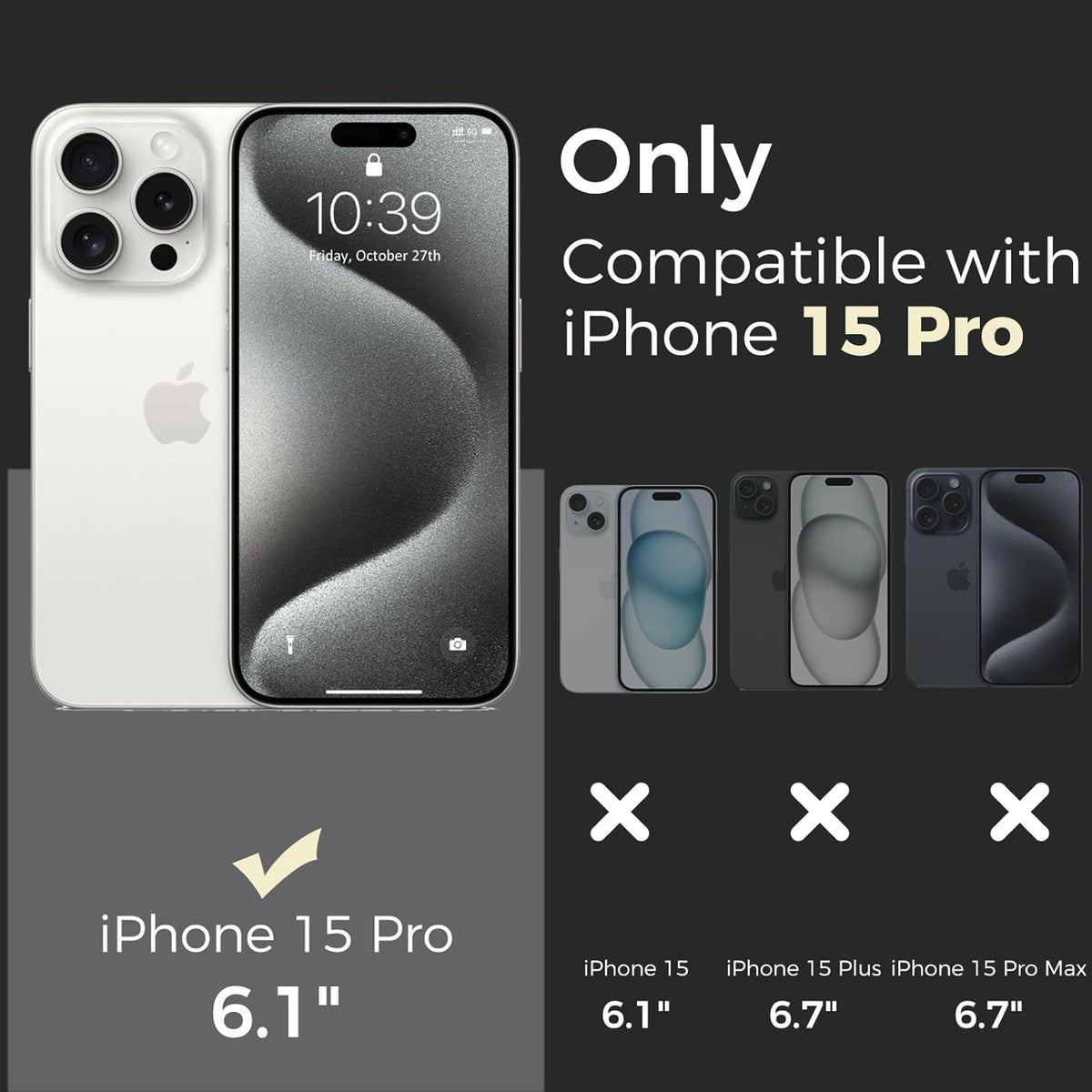 iPhone 15 Pro Waterproof Case