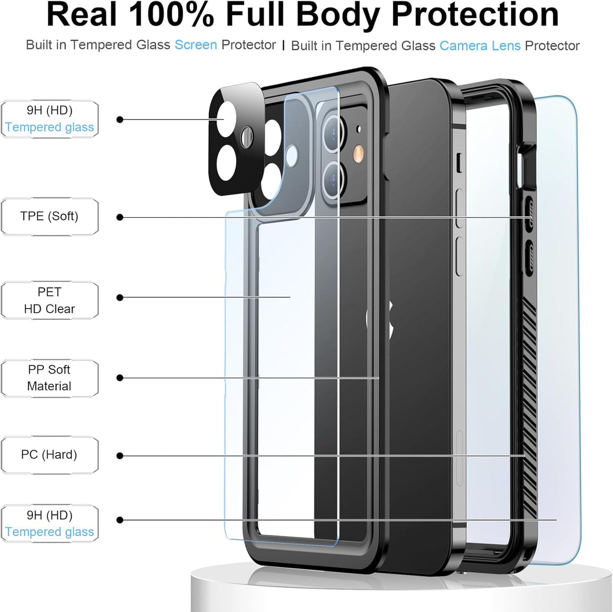 iPhone 12 Waterproof Case