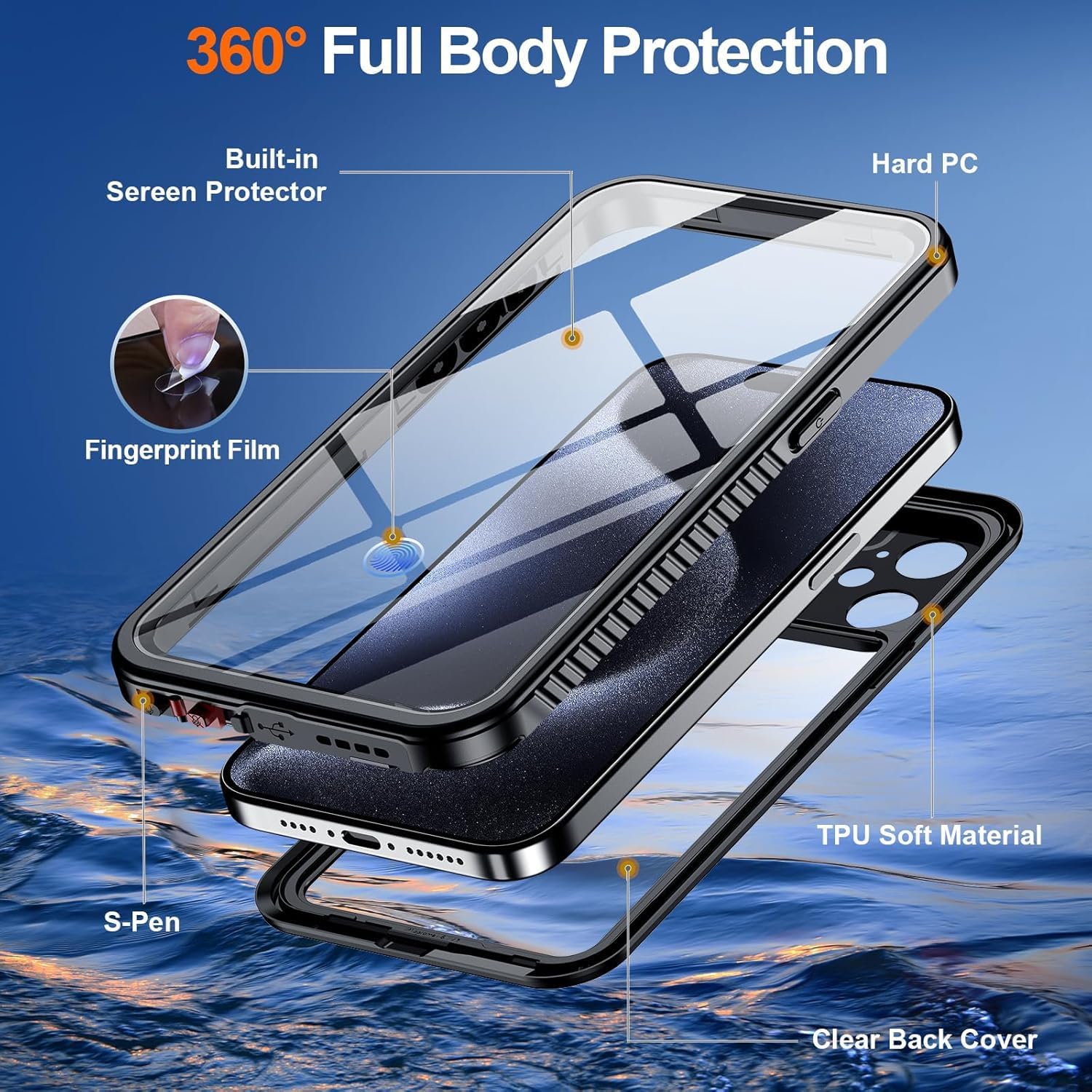 iPhone 12 Mini Waterproof Shockproof Case