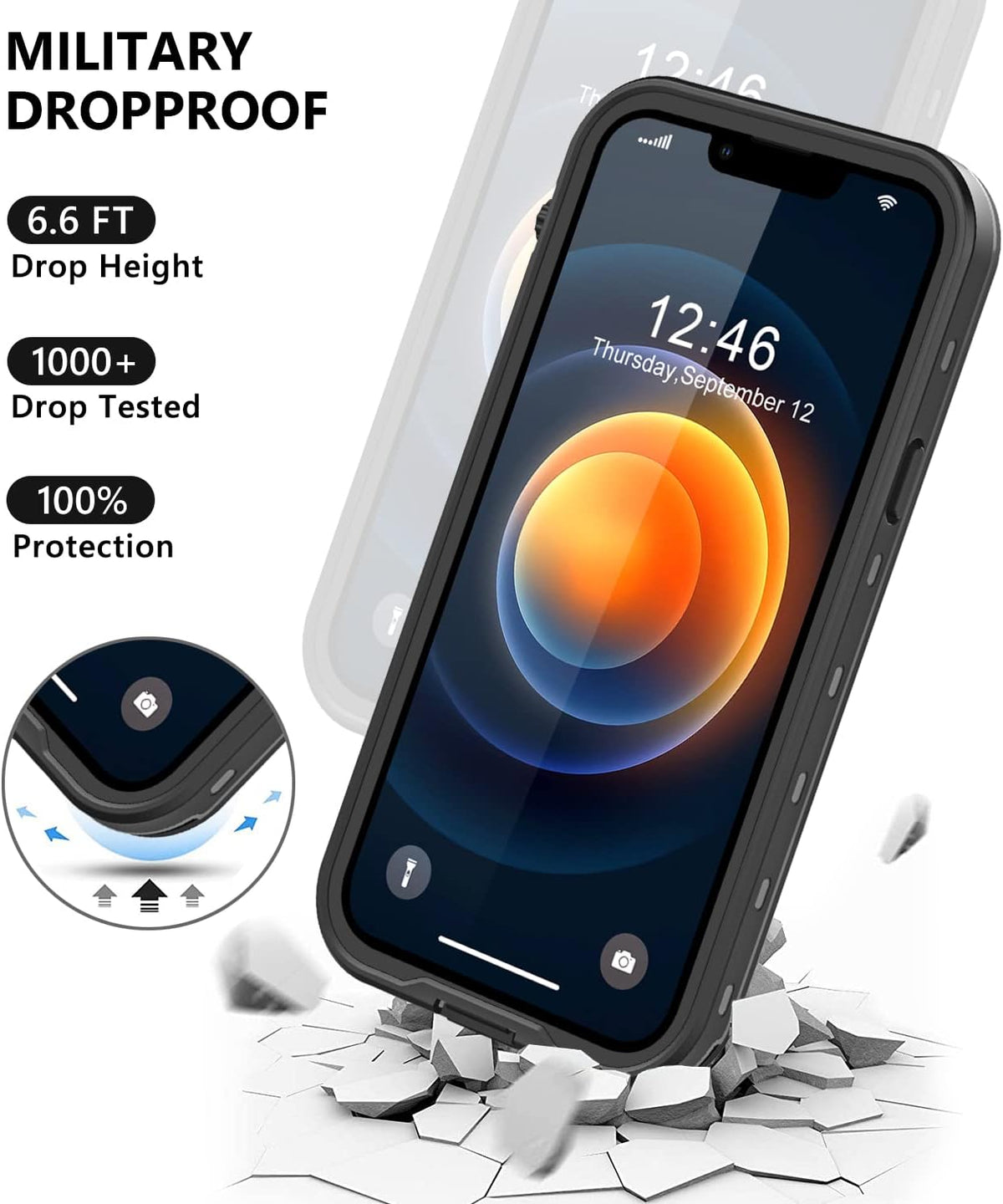 iPhone 12 Pro Waterproof Case