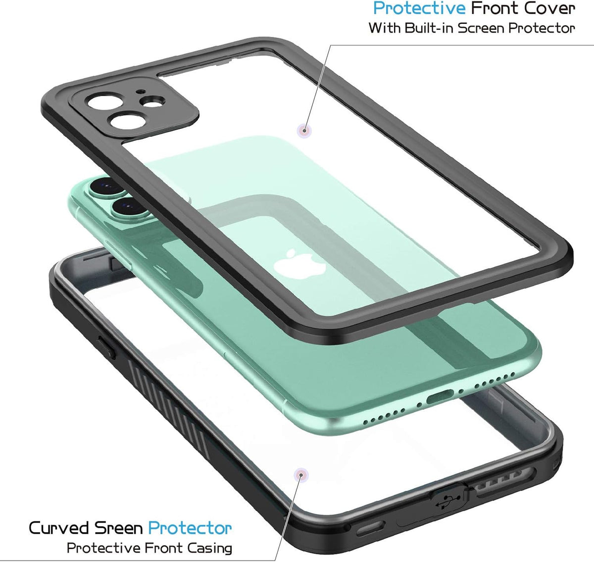 iPhone 11 Waterproof Shockproof Case