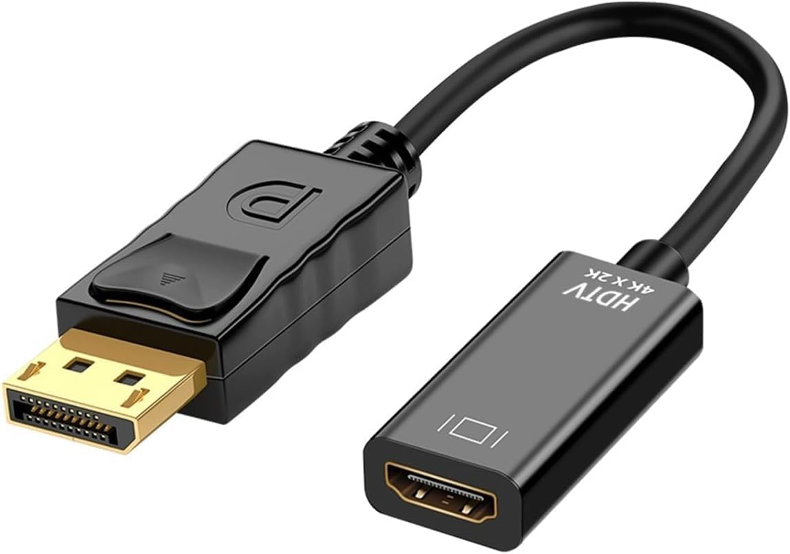 Display Port to HDMI Adapter With Audio Support