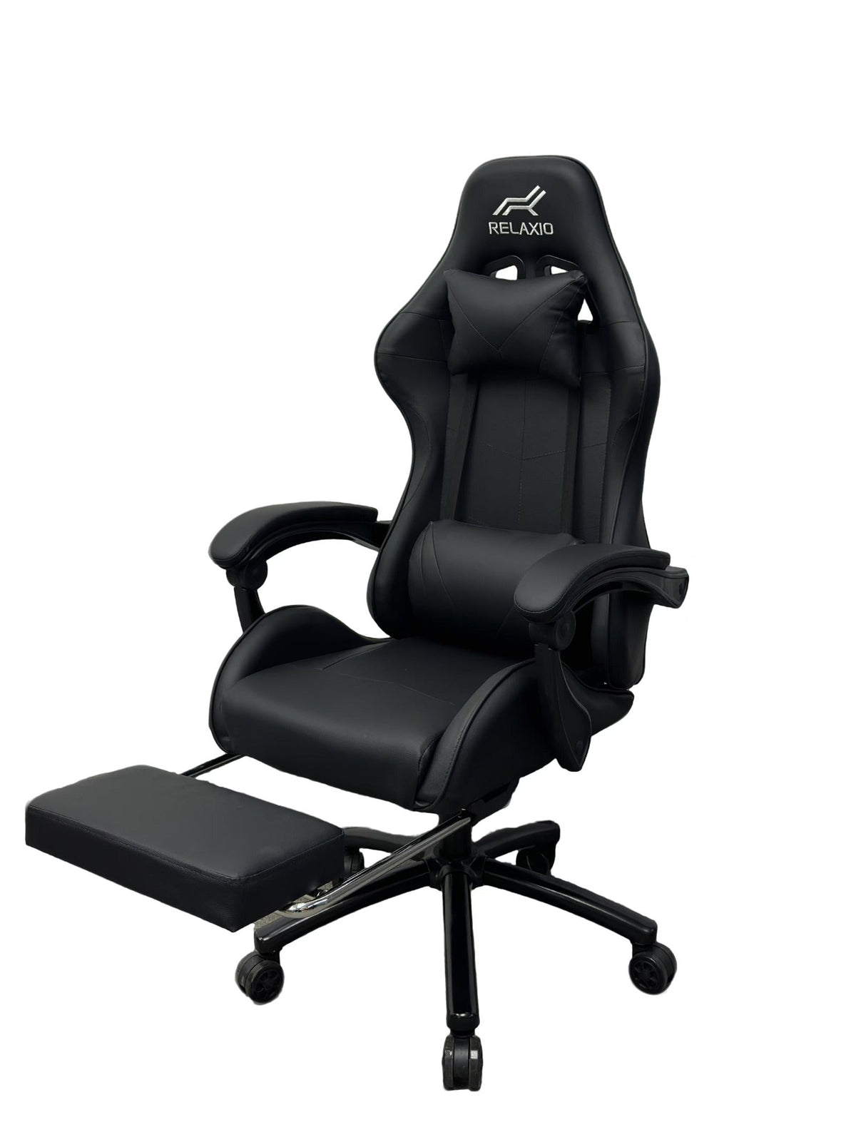 Gaming Chair With Headrest and Foot Rest - Pink