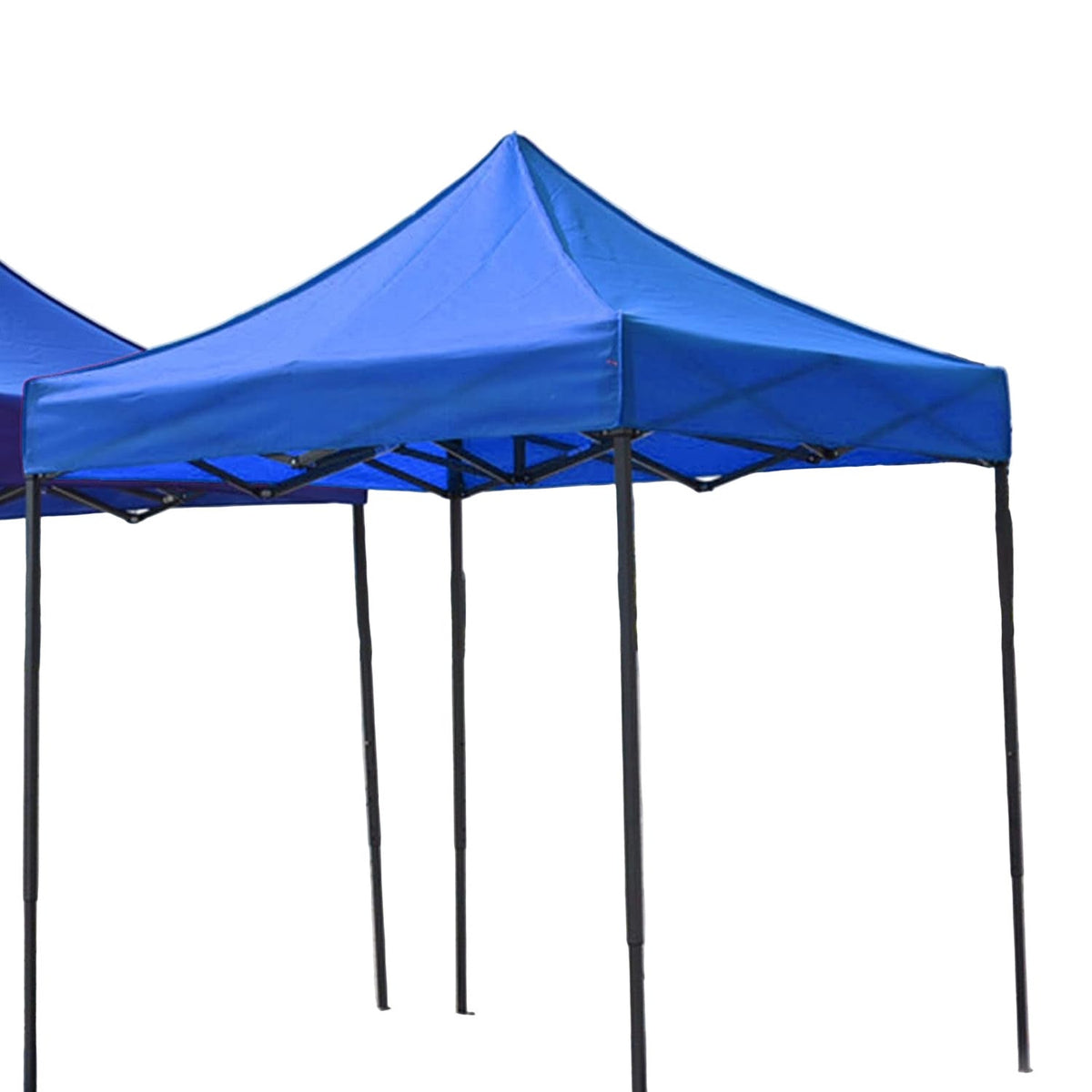 Portable Water-Resistant Gazebo 3x6 M - Blue / Without Sidewalls