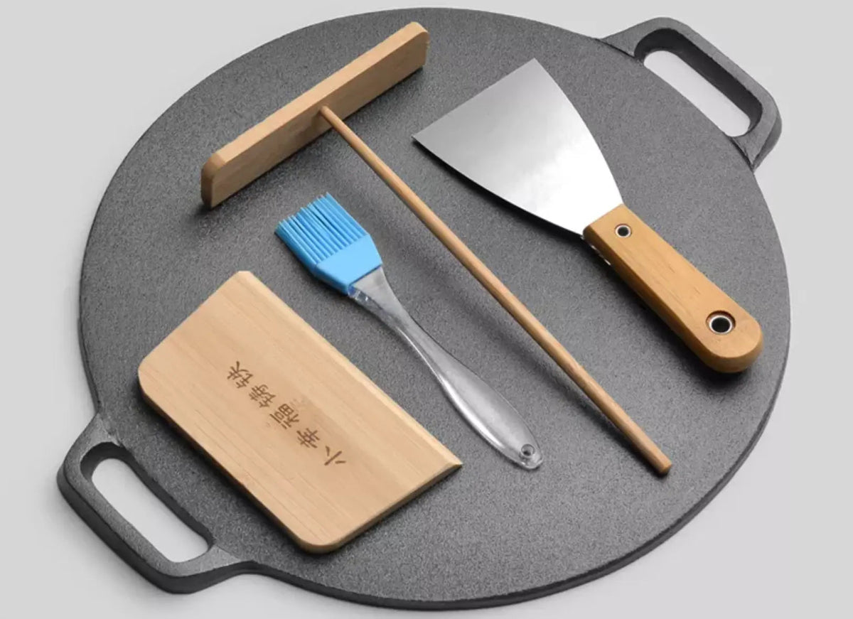 Cast Iron Pan Dosa Tawa - 34CM