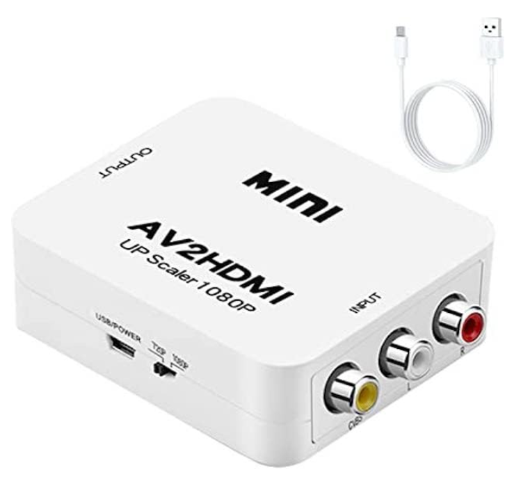 RCA AV to HDMI Video Audio Converter