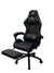 Gaming Chair With Headrest and Foot Rest - Black