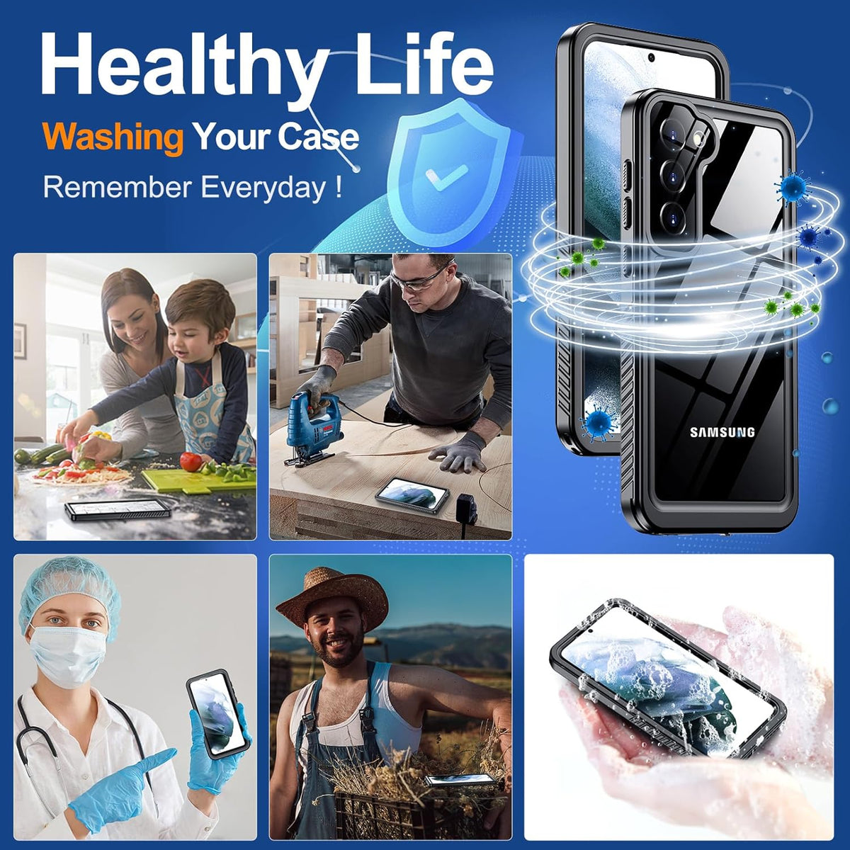 Samsung Galaxy S21 Waterproof Case