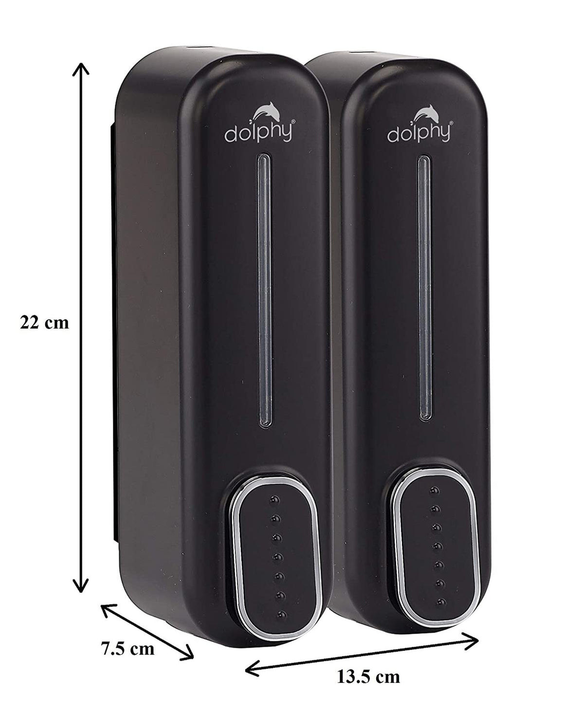 CLASSIC Dual Soap/Shampoo Dispenser 300ml -Black