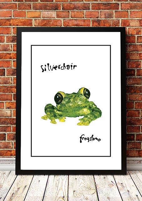 Silverchair &#39;Frogstomp&#39; In Store Poster 1995 - Framed A1