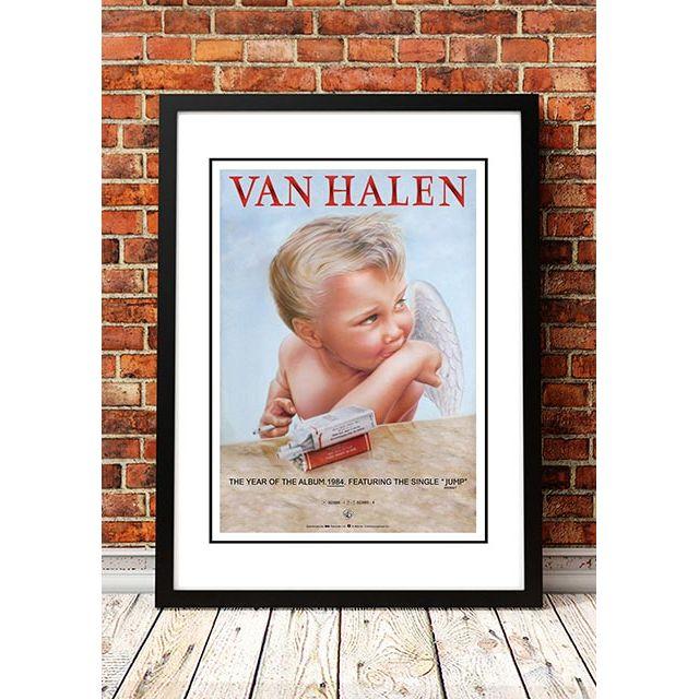 Van Halen '1984' In Store Poster - Framed A1