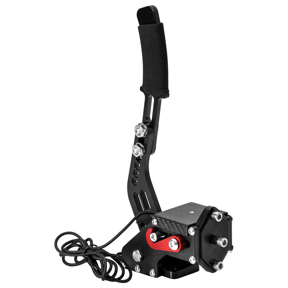 Racing Games Handbrake PC USB Universal Adjustable Aluminium Alloy Handbrake Dual Modes Plug and Play Applicable All Steering Wheel Stand SIM Racing Games